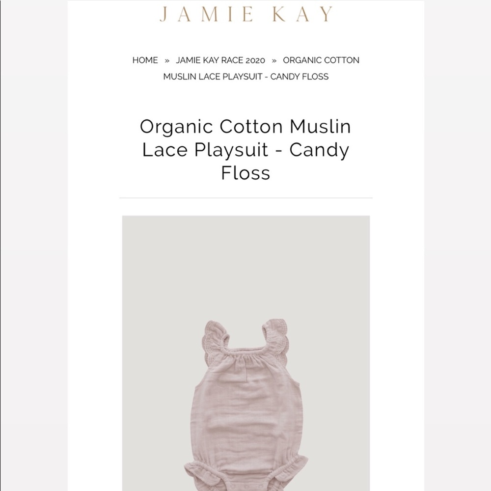 Jamie Kay playsuit